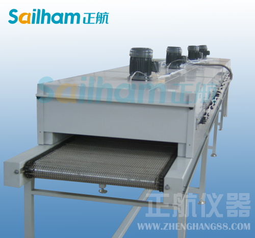正航儀器食品烘干線正面圖